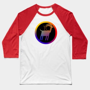 Antelope 1.0. Rainbow and black Baseball T-Shirt